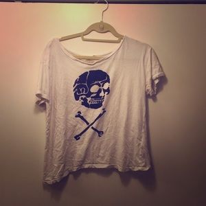 Ralph Lauren Denim & Supply Skull T Shirt (M)